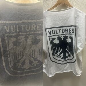 Bundle  x2 shirts Yeezy White and Black Vultures Graphic